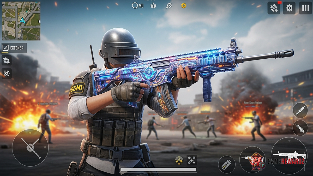 BGMI: Dominate with Exclusive Weapon Skins!